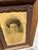 Wood Vintage Wooden Intricate Frame With Photo of a Woman For Sale - Image 7 of 7