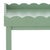 Spritely Home Starlyn Scalloped Accent Table in Sage For Sale - Image 4 of 8