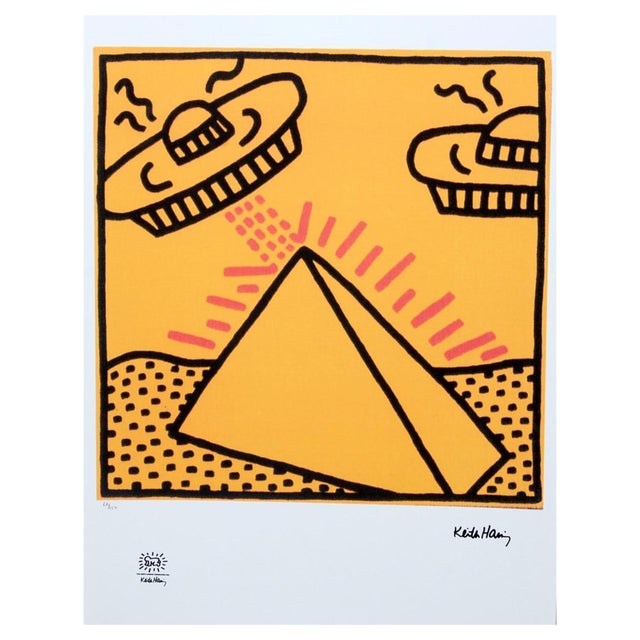 Keith Haring, Pyramid, Late 20th Century, Print For Sale