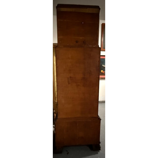 Very Rare Antique German Black Forest Lenzkirch Tall Case Clock - Floor Model - Weight Driven For Sale - Image 9 of 9