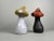 Fun decorative set of two mushrooms. A cheerful, colourful accent in your interior. Glazed terracotta, in perfect...