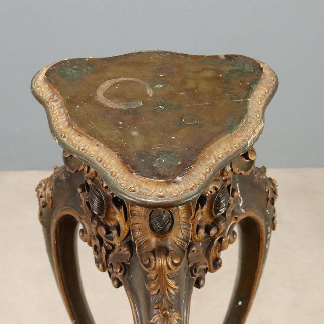 Barocchetto Style Plant Stand, Italy, Early 1900s For Sale - Image 4 of 10