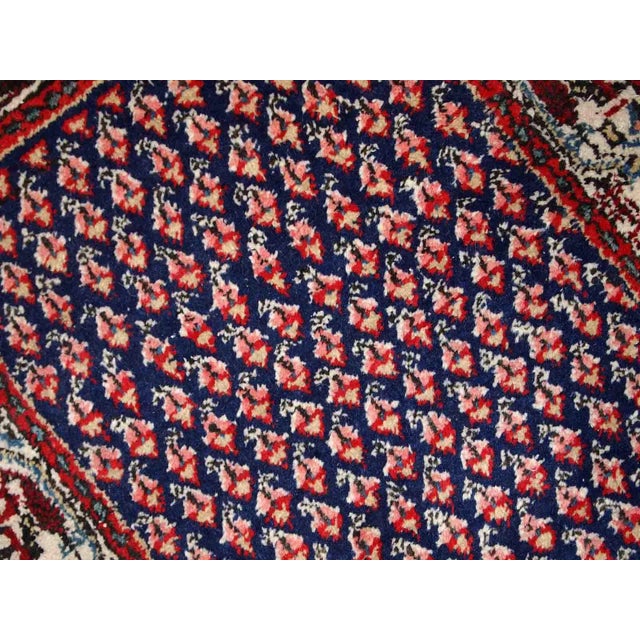 1970s Handmade Vintage Indian Seraband Rug For Sale - Image 4 of 10