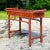Late 20th Century Vintage Reclaimed Wood Tall Pagoda Console Table For Sale - Image 4 of 13