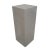 Modern cement resin pedestal stand with hollowed center. Great for outdoor or indoor use. Each may vary in exact natural...