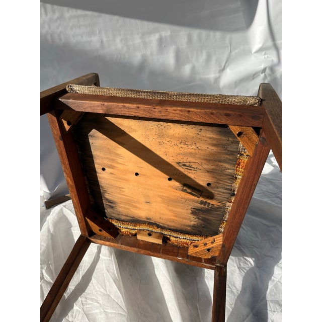 MCM Dillingham Walnut Dining Arm Chair For Sale - Image 10 of 10