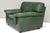 Roche Bobois Lounge Armchair in Original Green Patinated Leather 1970 For Sale - Image 4 of 17