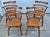Ethan Allen Vtg. Set of Four Ethan Allen Heirloom Nutmeg Maple Windsor Dining Chairs For Sale - Image 4 of 17