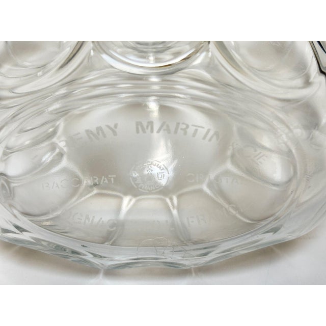 Baccarat 1960s Baccarat Crystal Rémy Martin “Centaure” Decanter Donut Shell Form France For Sale - Image 4 of 17