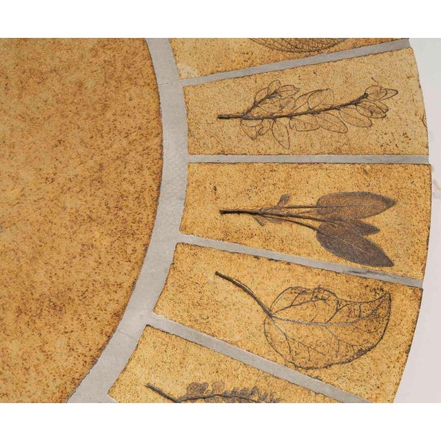 1960s Wood and Ceramic Coffee Table attributed to Roger Capron, 1960s For Sale - Image 5 of 8