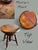 Wood Antique Victorian Piano Stool-Charles Parker-Blue Glass Ball Claw Feet-Wood Seat For Sale - Image 7 of 9