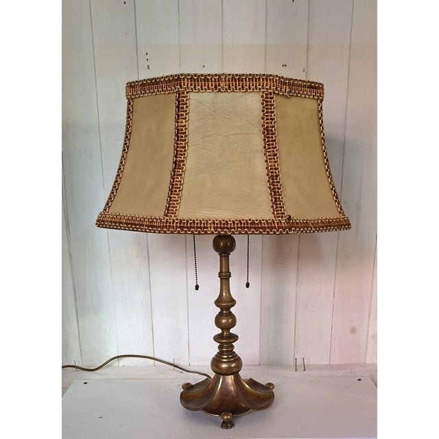 Vintage German Art Deco Table Lamp, 1920s, in Very Good conditions. Designed 1920 to 1949 European Plug (up to 250V).The...