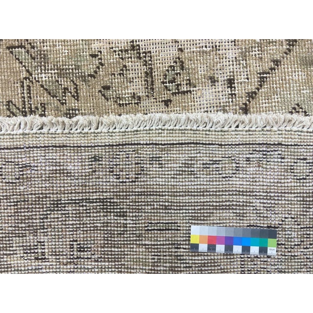 Vintage Middle Eastern Hand-Knotted Rug For Sale - Image 5 of 6