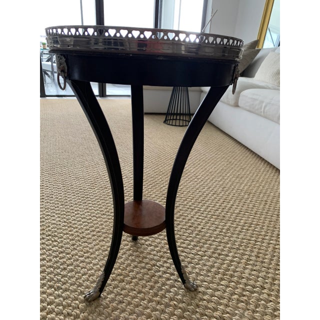 End Table Round Antique For Sale In West Palm - Image 6 of 11