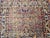 19th Century Persian Kashan Rug, Hand-Knotted Wool, Medallion Floral Design, Red & Navy, 4x7 For Sale In Chicago - Image 6 of 18