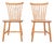 Spindle Back Dining Chairs, 1950s, Set of 2 For Sale
