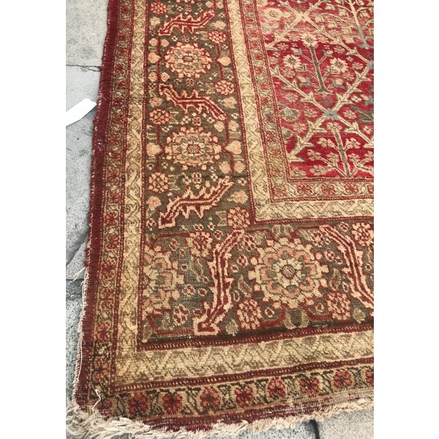 Antique Bakshayesh Design Rug - 8′6″ × 10′ For Sale - Image 11 of 13