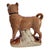 Staffordshire Rare 19th Century, English, Large Staffordshire Ceramic Pug Dog Figurine For Sale - Image 4 of 9