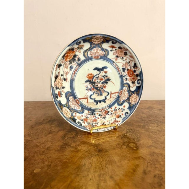 Mid 19th Century Antique Japanese Imari Plates, 1850, Set of 2 For Sale - Image 5 of 7