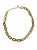 Mid-Century Modern Vintage Signed Trifari Gold Tone Link Chain Necklace For Sale - Image 3 of 6