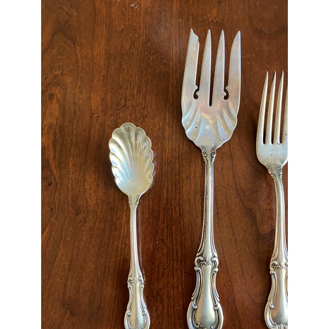 International Silver Mid 20th Century International Silver, Sterling Joan of Arc Set . For Sale - Image 4 of 12