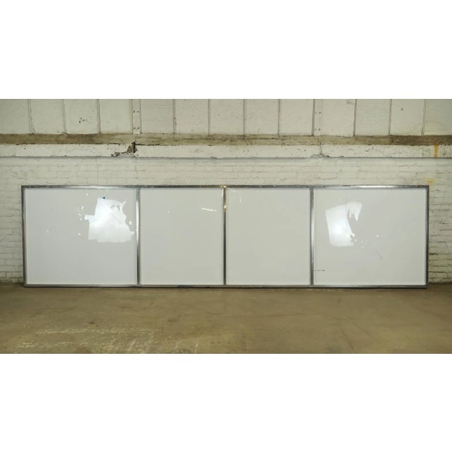 Yellow Reclaimed A. Diamond & Sons Aluminum Movie Prop Sign For Sale - Image 8 of 10