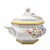 Late 20th Century Late 20th Century Italian Hand-Painted Octagonal Floral Soup Tureen Set For Sale - Image 5 of 18