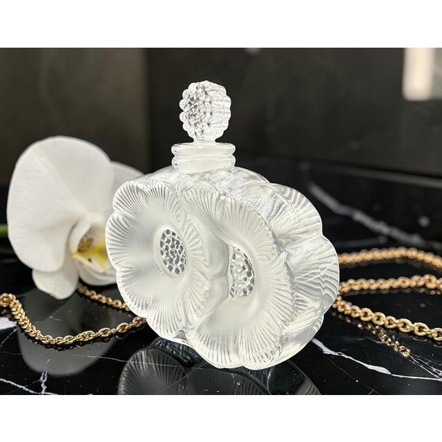 Profumo Flowers Bottle by René Lalique for Lalique, 1970s For Sale - Image 6 of 13