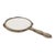 Art Nouveau Style Hand Mirror in White Metal, France, 1940s For Sale - Image 3 of 13