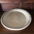 White Large Platter Agneta Livijn White With Double Blue Lines Around Rim For Sale - Image 8 of 13
