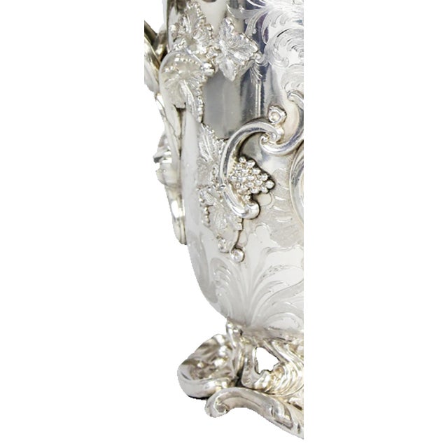 1830s Henry Wilkinson Old English Sheffield Silverplate Wine Cooler; 2 Available For Sale In Tulsa - Image 6 of 9