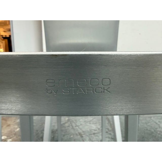 Philippe Starck for Emeco Hudson Barstools, Set of Four For Sale - Image 12 of 12