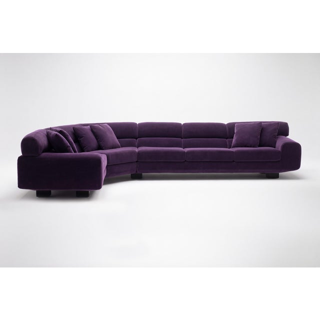 Postmodern Preview Sectional Designed by M. Fillmore Harty For Sale - Image 3 of 13