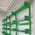 Italian Modern Green Metal Bookcase, 1970s, Set of 4 For Sale - Image 6 of 18