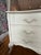 Shabby Chic Chateau Shabby Chic Castilian Chest of Drawers – Distressed Ivory and Aged Gray 60" Wide For Sale - Image 3 of 7
