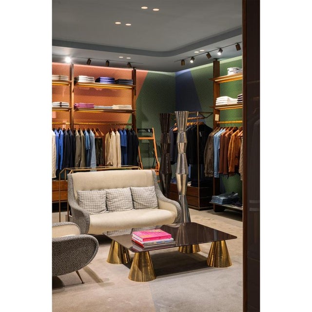 Contemporary Ulus 90 Floor Lamp in Powder-Coated Aluminum by Altreforme For Sale - Image 3 of 15