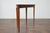 19th Century English Neoclassical Walnut Demi-Lune Table with Tapered Legs For Sale - Image 10 of 12