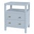 Blue Nora 21 in. W Rectangular Wood 2 Drawer Nightstand with Open Shelf, Light Blue For Sale - Image 8 of 8