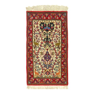 Pasargad DC Fine Hand Knotted Silk & Wool Rug For Sale