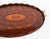 Vintage English Edwardian Oval Marquetry Butler's Tray, 20th Century For Sale - Image 5 of 15