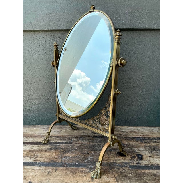 Vintage 19th Century Convent Reliquary Mirror For Sale In West Palm - Image 6 of 13