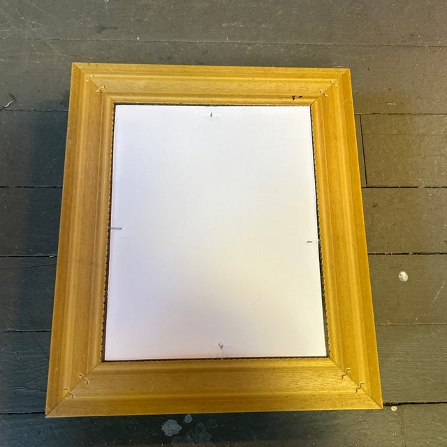 1940’s Original Art Deco Male Portrait Charcoal Drawing For Sale - Image 4 of 4