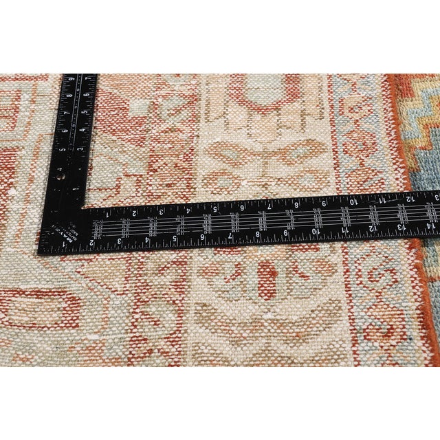 Textile Antique Persian Karaja Heriz Rug, 06'09 X 10'01 For Sale - Image 7 of 10