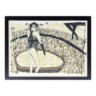 Late 20th Century Humberto Castro Lithograph #92 From an Edition of 100, Framed and Signed, 1 of 5 For Sale