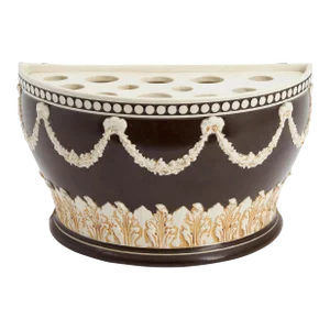 Antique Early 19th Century English George III Wedgwood Creamware Bough Pot Vase Circa 1800