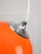 Space Age Italian Orange Pendant Lamps, Set of 2 For Sale - Image 10 of 18