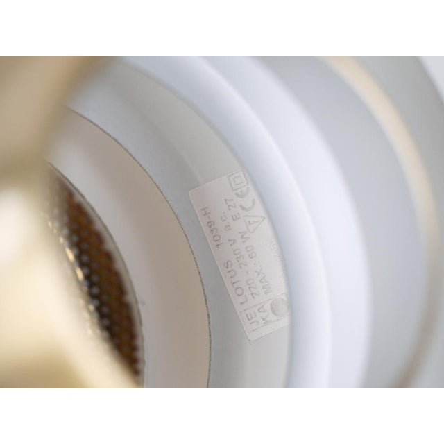 Vintage Danish Verona Hanging Lamp by Kurt Wiborg for Jeka, 1980s For Sale - Image 12 of 13