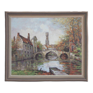 Bruge Lake of Love Loom Woven Tapestry - 92 X 107 Cm (3'0" X 3'6") - Requires Rod Size 3
