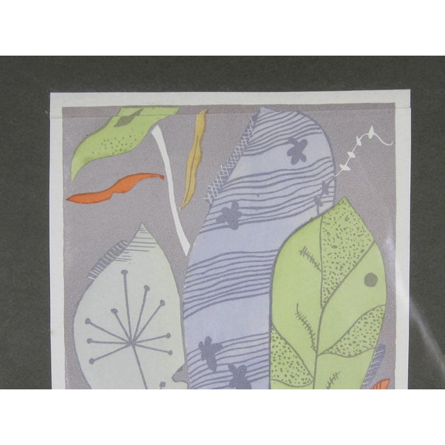 1931 German Cubist Lithograph / Nature For Sale - Image 4 of 11