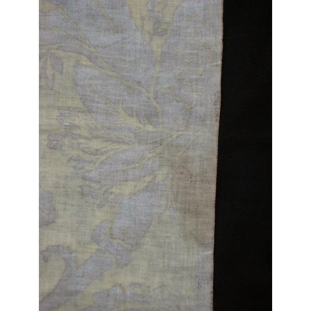 1930s Fortuny Large Lavender Textile - Panel For Sale - Image 6 of 12